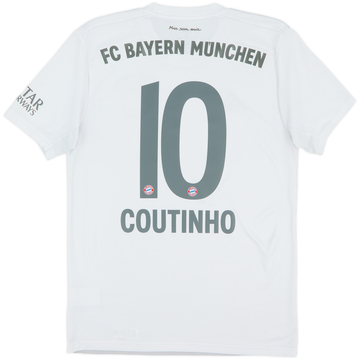 2019-20 Bayern Munich Away Shirt Coutinho #10 - 6/10 - (S)