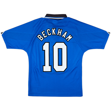 1996-98 Manchester United Third Shirt Beckham #10 - 6/10 - (L)