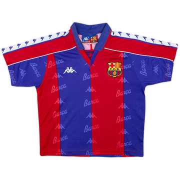 1992-95 Barcelona Home Shirt - 8/10 - (S.Boys)