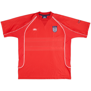 2002-04 England Umbro Training Shirt - 8/10 - (XL)
