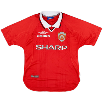 1999-00 Manchester United 'CL Winners' Shirt - 5/10 - (Y)