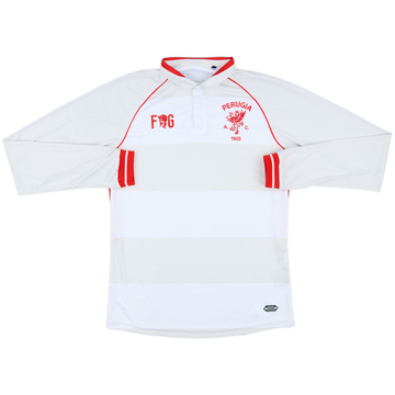2018-19 Perugia Away L/S Shirt - 7/10 - (M)
