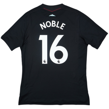 2017-18 West Ham Away Shirt Noble #16 - 8/10 - (L)