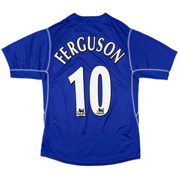 2002-03 Everton Home Shirt Ferguson #10 - 8/10 - (L)