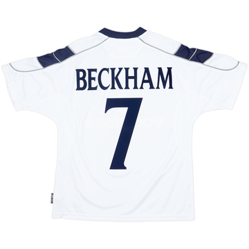 1999-00 Manchester United Third Shirt Beckham #7 - 8/10 - (Y)