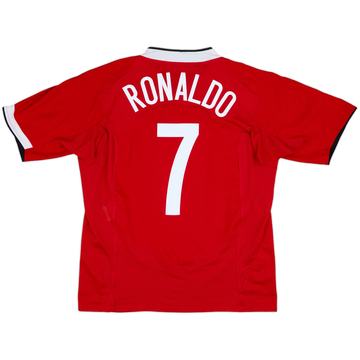 2004-06 Manchester United Home Shirt Ronaldo #7 - 6/10 - (L)