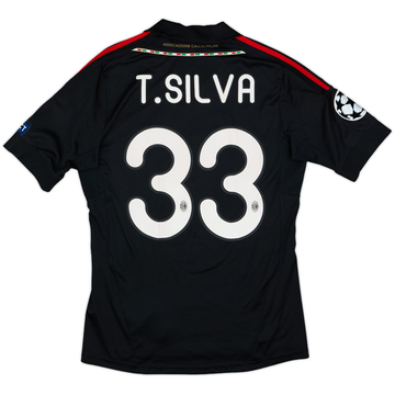 2011-12 AC Milan Third Shirt T.Silva #33 - 6/10 - (S)