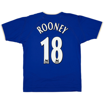 2003-04 Everton Home Shirt Rooney #18 - 8/10 - (M)
