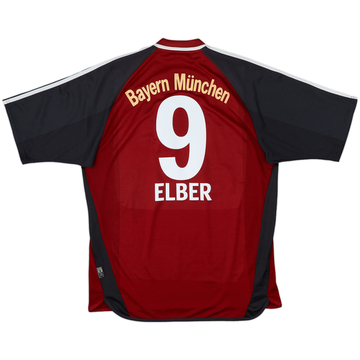 2001-02 Bayern Munich Home Shirt Elber #9 - 6/10 - (L)