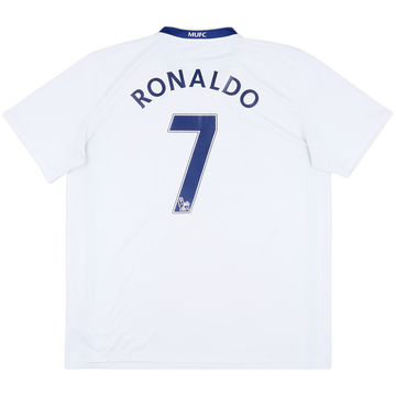 2008-10 Manchester United Away Shirt Ronaldo #7 - 6/10 - (XL)