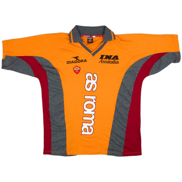 1998-99 Roma Diadora Training Shirt - 8/10 - (XL)
