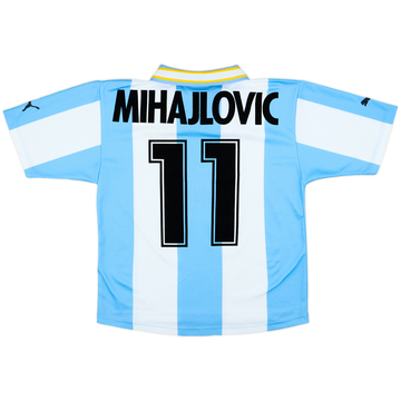 1999-00 Lazio European Home Shirt Mihajlovic #11 - 8/10 - (M.Boys)