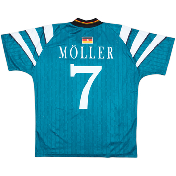 1996-98 Germany Away Shirt Moller #7 - 8/10 - (L)