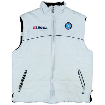 2003-04 Napoli Legea Padded Gilet - 6/10 - (XL)