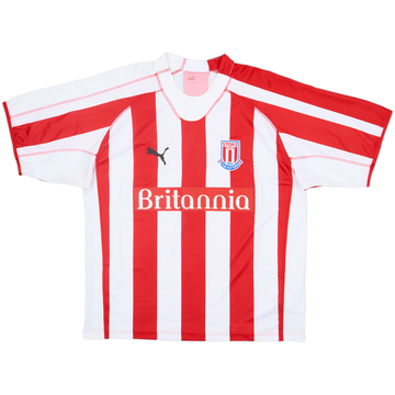 2006-07 Stoke City Home Shirt - 7/10 - (XL)