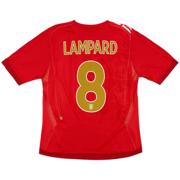 2006-08 England Away Shirt Lampard #8 - 8/10 - (Women's L)