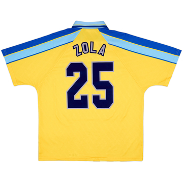1996-97 Chelsea Away Shirt Zola #25 - 6/10 - (XL)