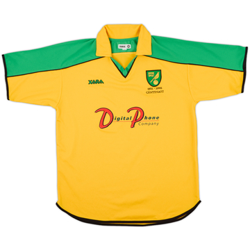 2001-03 Norwich Centenary Home Shirt - 7/10 - (M)