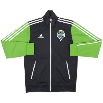 2012-13 Seattle Sounders adidas Track Jacket - 8/10 - (M)