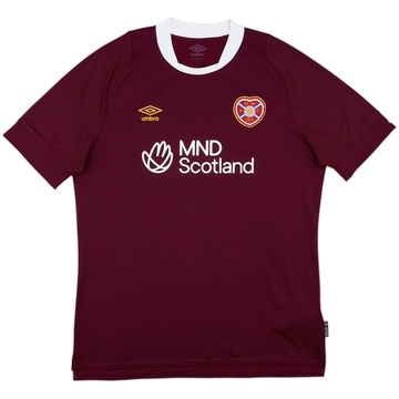2022-23 Hearts Home Shirt - 6/10 - (XL)