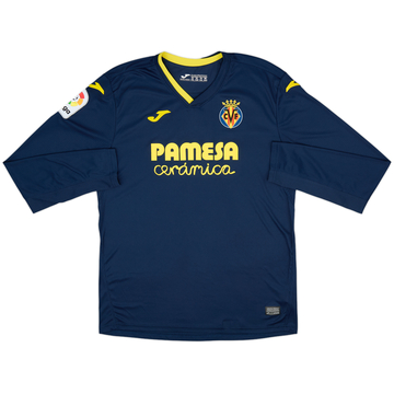 2020-21 Villarreal Away L/S Shirt - 9/10 - (XXL)