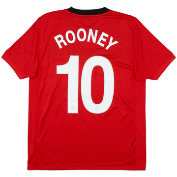 2009-10 Manchester United Home Shirt Rooney #10 - 7/10 - (M)