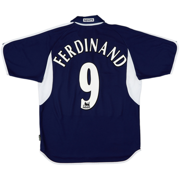 2000-01 Tottenham Away Shirt Ferdinand #9 - 9/10 - (M)