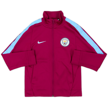2017-18 Manchester City Nike Track Jacket - 8/10 - (S.Boys)