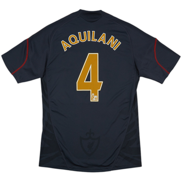2009-10 Liverpool Away Shirt Aquilani #4 - 8/10 - (S)