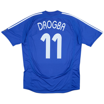 2006-08 Chelsea Home Shirt Drogba #11 - 6/10 - (L)