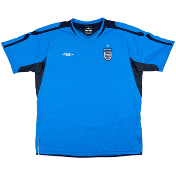 2006-07 England Umbro Training Shirt - 8/10 - (XL)