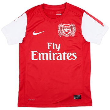 2011-12 Arsenal Home Shirt - 7/10 - (S.Boys)