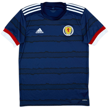 2020-22 Scotland Home Shirt - 8/10 - (M)