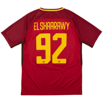 2017-18 Roma Home Shirt El Shaarawy #92 - 7/10 - (M)