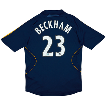 2007-08 LA Galaxy Away Shirt Beckham #23 - 6/10 - (L)