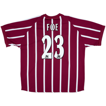 2002-03 Manchester City Third Shirt Foe #23 - 8/10 - (XXL)