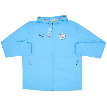 2025-26 Manchester City Puma Hooded Rain Jacket (XXL)