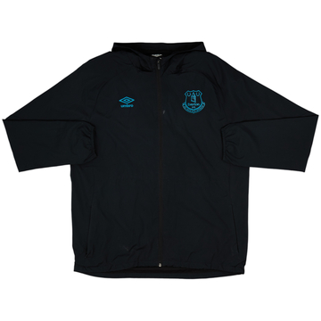 2017-18 Everton Umbro Hooded Rain Jacket - 6/10 - (XL)