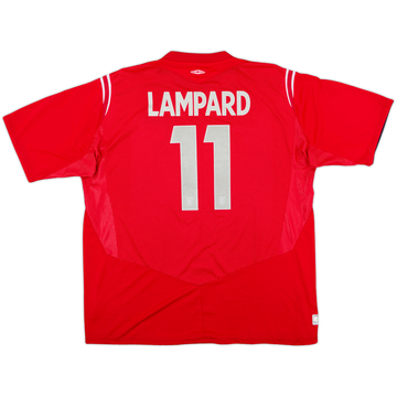 2004-06 England Away Shirt Lampard #11 - 6/10 - (XXL)