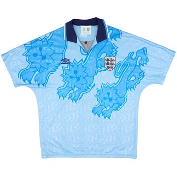 1990-92 England Third Shirt - 9/10 - (L)