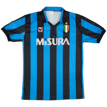 1989-90 Inter Milan Home Shirt - 8/10 - (L)