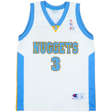 2006-08 Denver Nuggets Iverson #3 Champion Home Jersey - 7/10 - (M)