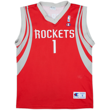 2004-10 Houston Rockets McGrady #1 Champion Away Jersey - 7/10 - (S)