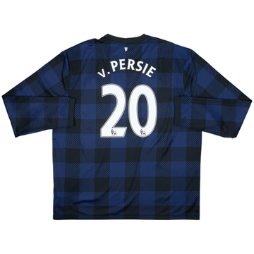 2013-14 Manchester United Away L/S Shirt V.Persie #20 - 8/10 - (XXL)