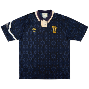 1991-94 Scotland Home Shirt - 4/10 - (XL)