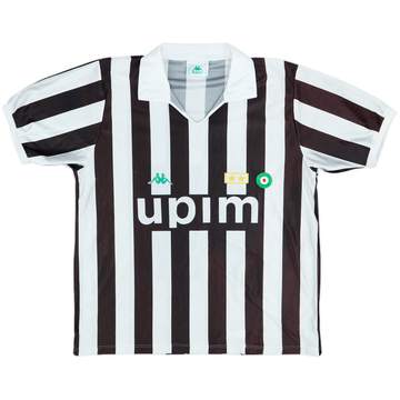 1989-90 Juventus Basic Home Shirt - 6/10 - (L)