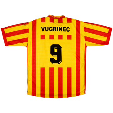 2000-01 Lecce Home Shirt Vugrinec #9 - 9/10 - (XL)