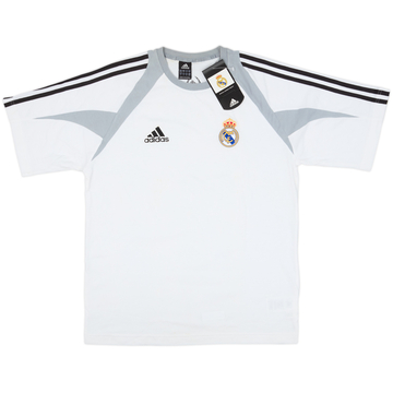 2004-05 Real Madrid adidas Cotton Tee (S/M)