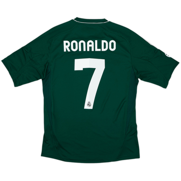 2012-13 Real Madrid CL Third Shirt Ronaldo #7 (S)