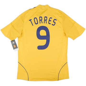 2008-10 Spain Away Shirt Torres #9 (M)